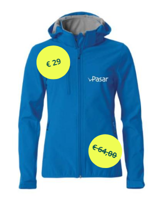 Softshell jas vrouw