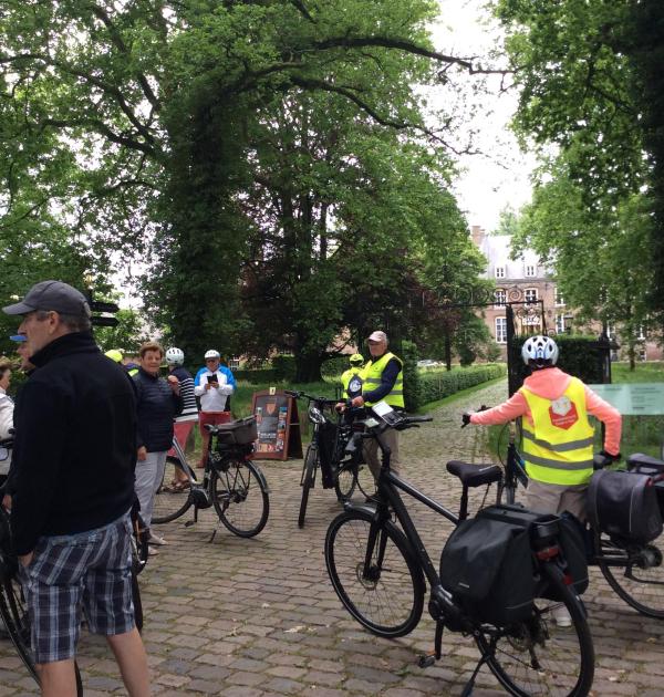 Op stap met de fiets.