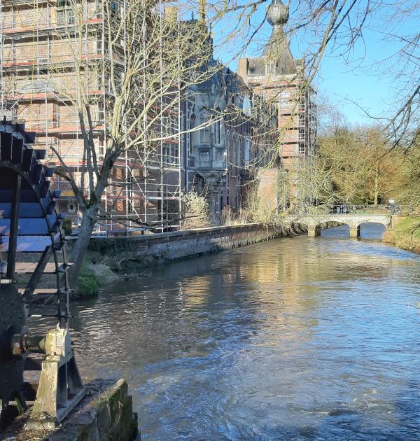 Watermolen langs de Dijle